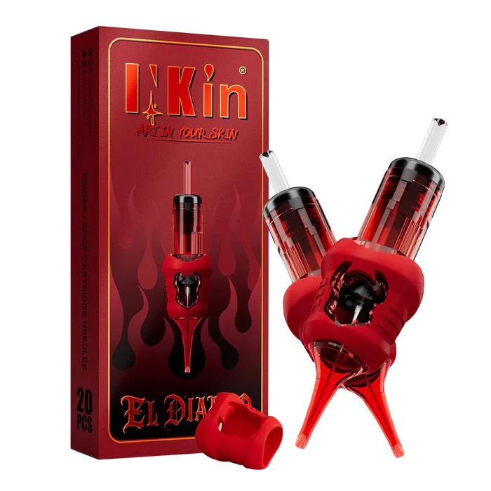 INKin El Diablo Finger Ledge Tattoo Cartridges Needles