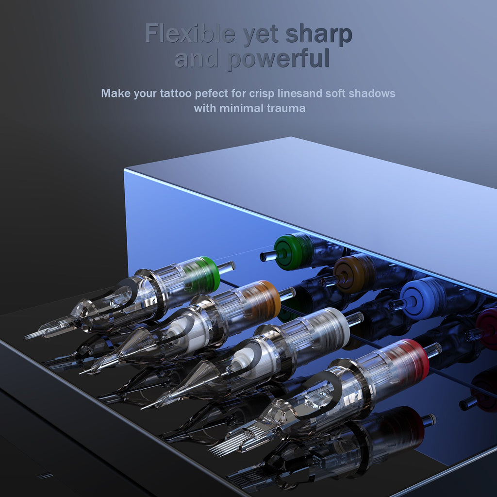 EZ tattoo Revolution cartridge needles Round Shader - EZ TATTOO SUPPLY