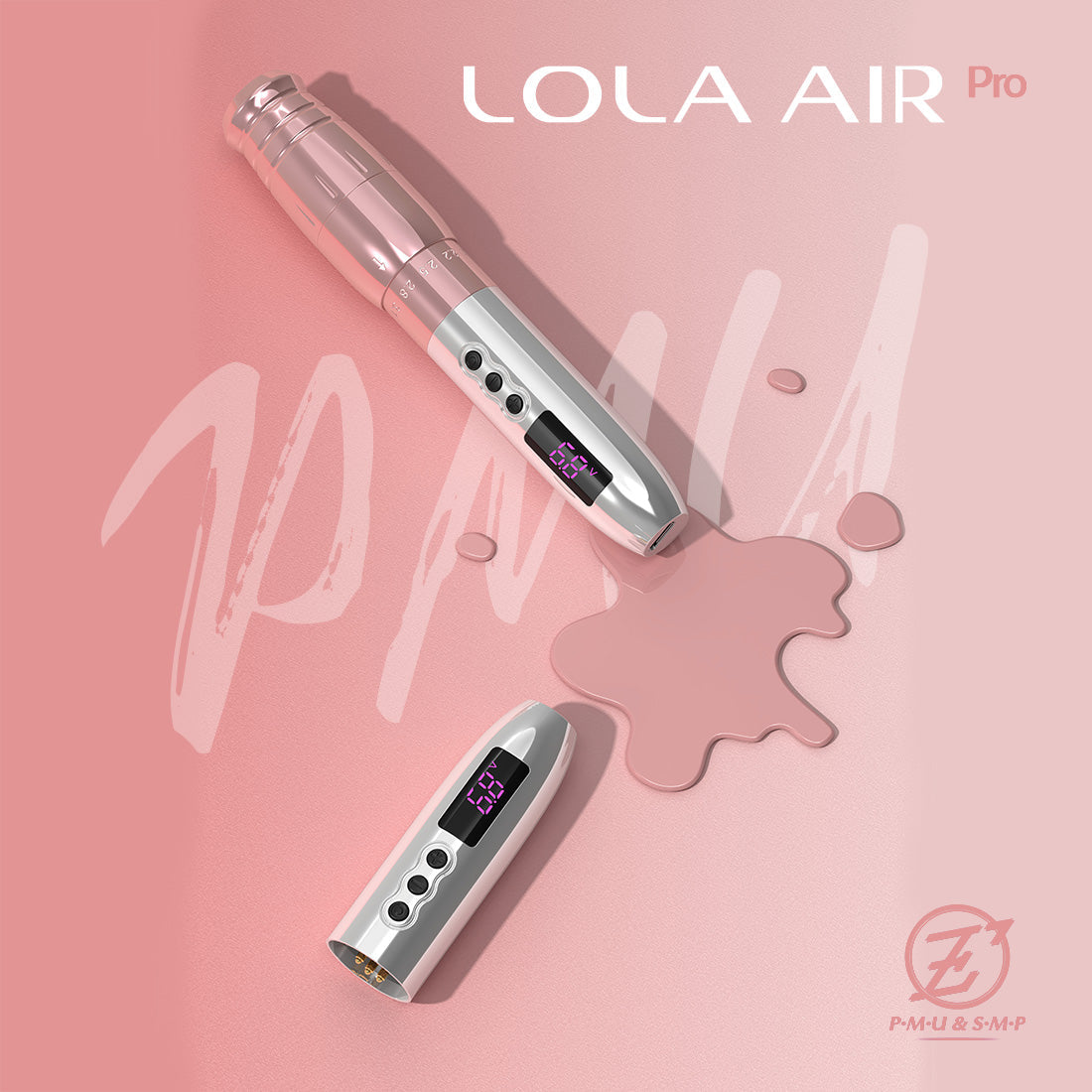 LOLA AIR Pro Wireless Battery Permanent Makeup Pen Machine - EZ TATTOO SUPPLY