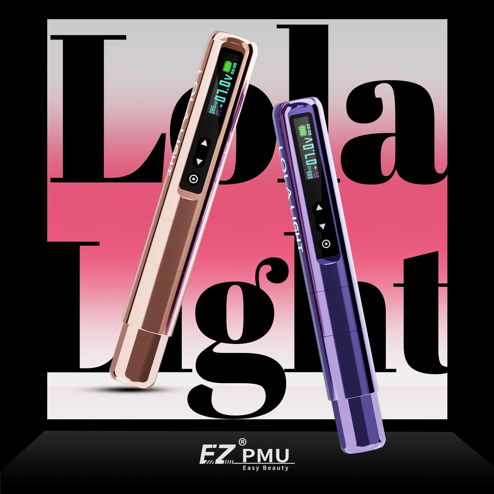 EZ LOLA LIGHT Wireless PMU Machine - EZ TATTOO SUPPLY