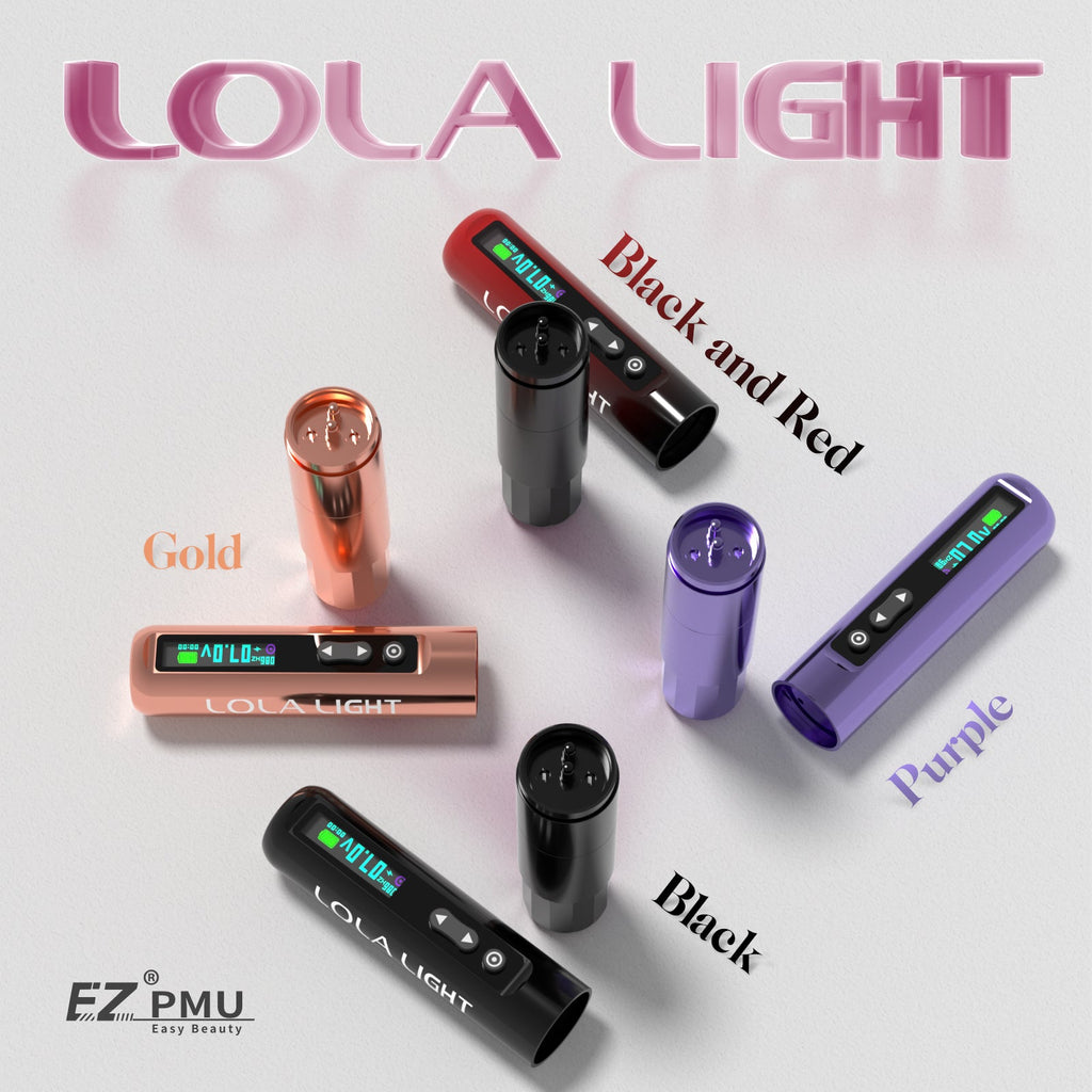 EZ LOLA LIGHT Wireless PMU Machine - EZ TATTOO SUPPLY