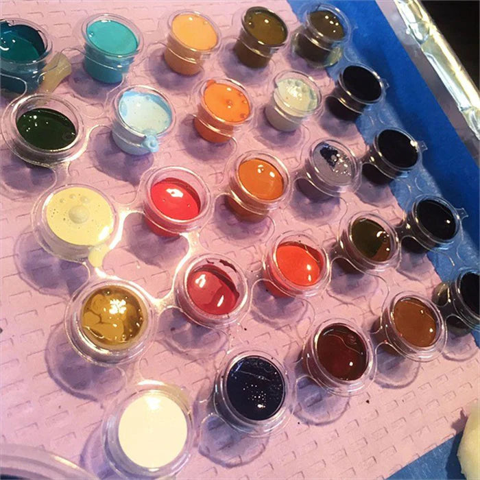 Easy Tattoo Ink Cups 12Trays