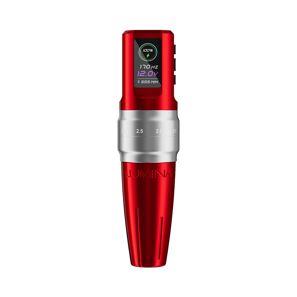 EZ P3 Pro Lumina Wireless Battery Adjustable Stroke Tattoo Machine - EZ TATTOO SUPPLY