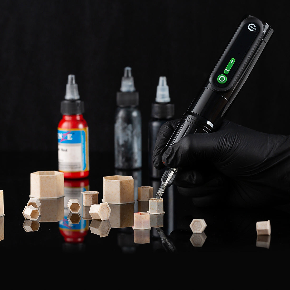 EZ P2 EPIC Wireless Battery Tattoo Pen Machine - EZ TATTOO SUPPLY