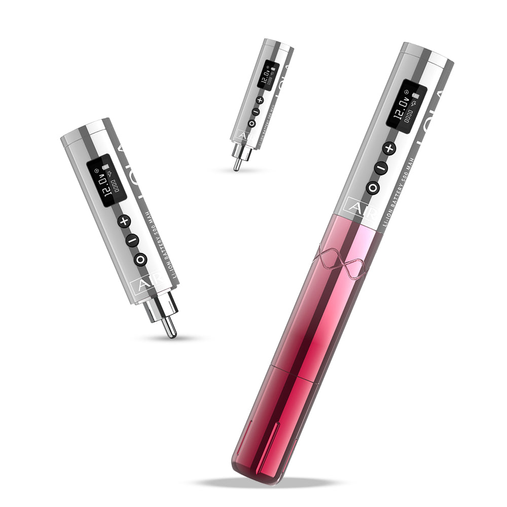 LOLA AIR Wireless Battery PMU Pen Machine(3 Batteries) - EZ TATTOO SUPPLY