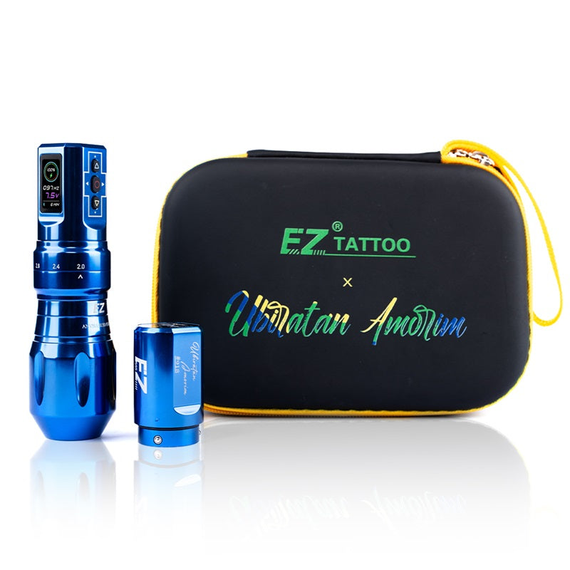 EZ P3 Pro & Ubiratan Amorim Wireless Tattoo Pen Machine - Special Limited Edition - EZ TATTOO SUPPLY