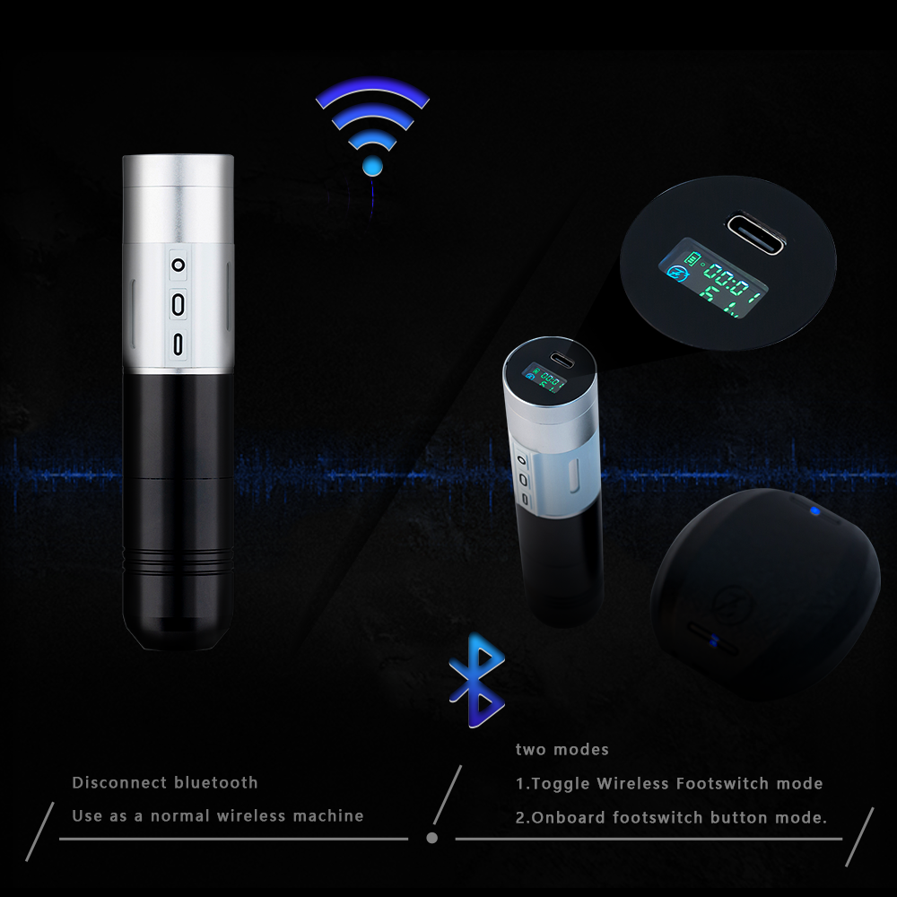 EZ P2 MT (MULTI-TOUCH) PEN MACHINE - EZ TATTOO SUPPLY