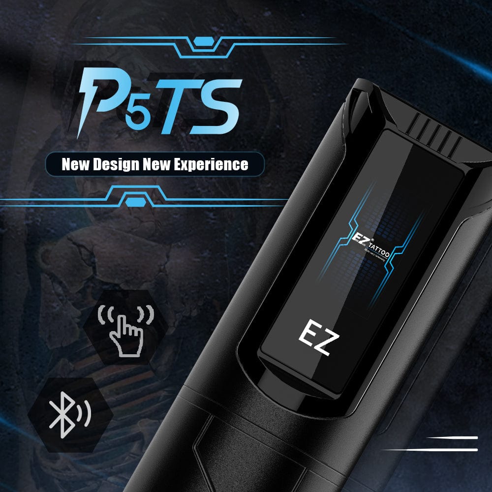 (COMING SOON)EZ P5 Touchscreen footswitch Bluetooth Wireless Battery Tattoo Pen Machine - EZ TATTOO SUPPLY