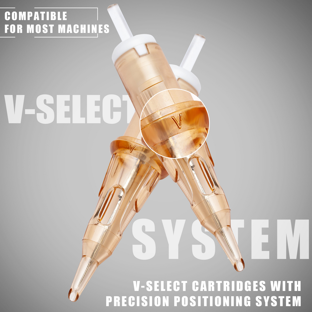 EZ tattoo V-Select cartridge needles Round Liner - EZ TATTOO SUPPLY