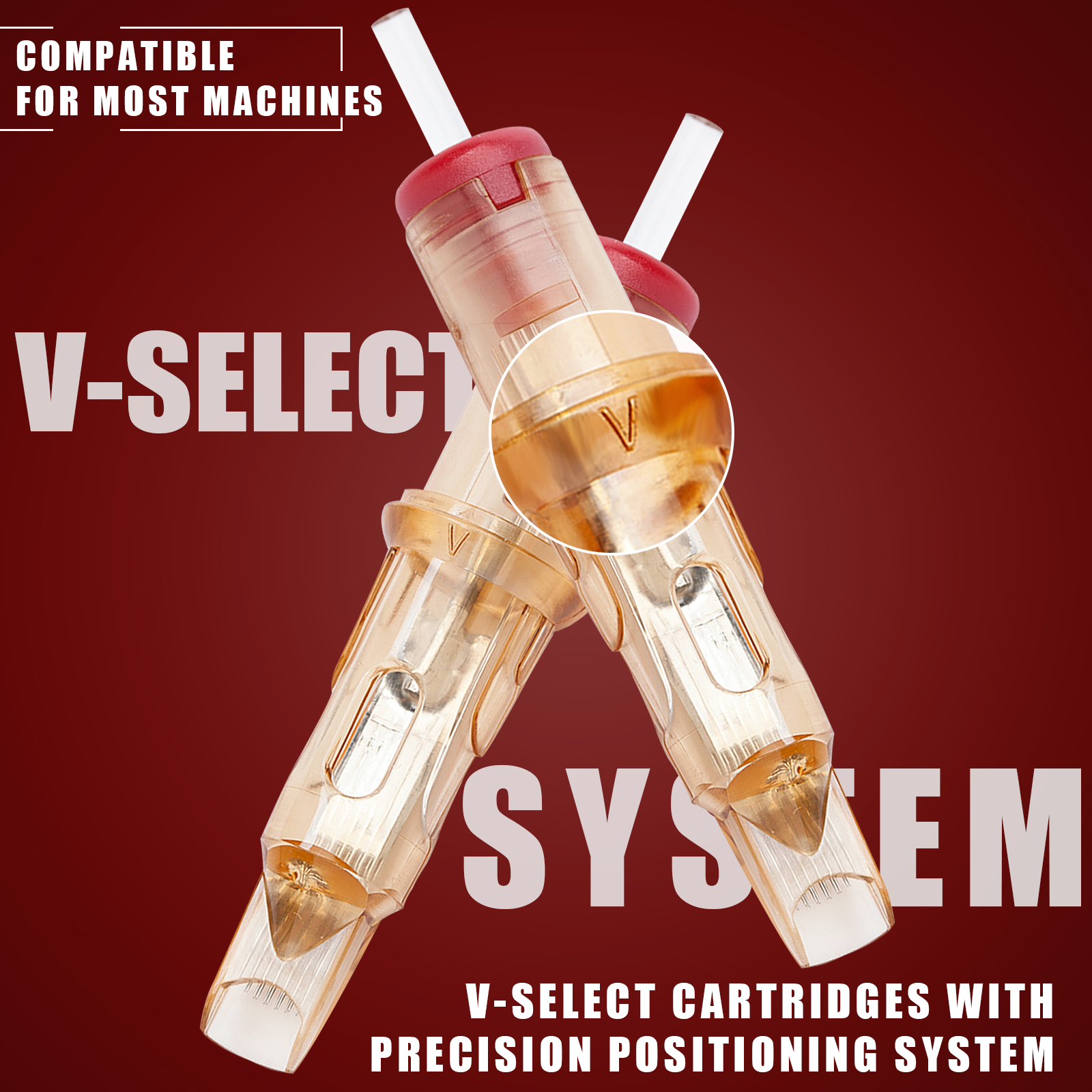 EZ tattoo  V-Select cartridge needles Curved Magnum - EZ TATTOO SUPPLY