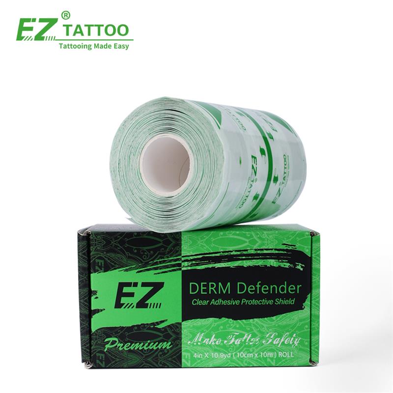 Derm Defender Tattoo Adhesive Protective Shield - Premium - EZ TATTOO SUPPLY