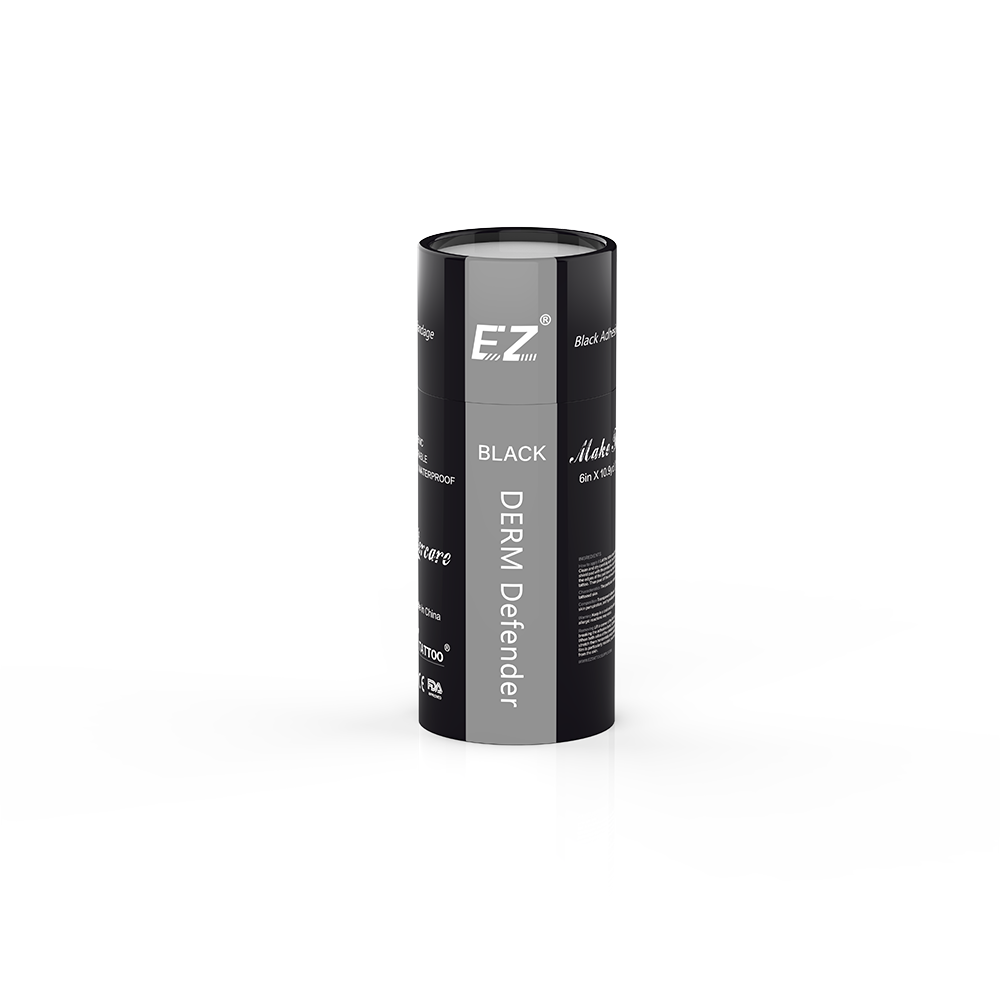 EZ Derm Defender Tattoo Adhesive Protective Shield -Black - EZ TATTOO SUPPLY