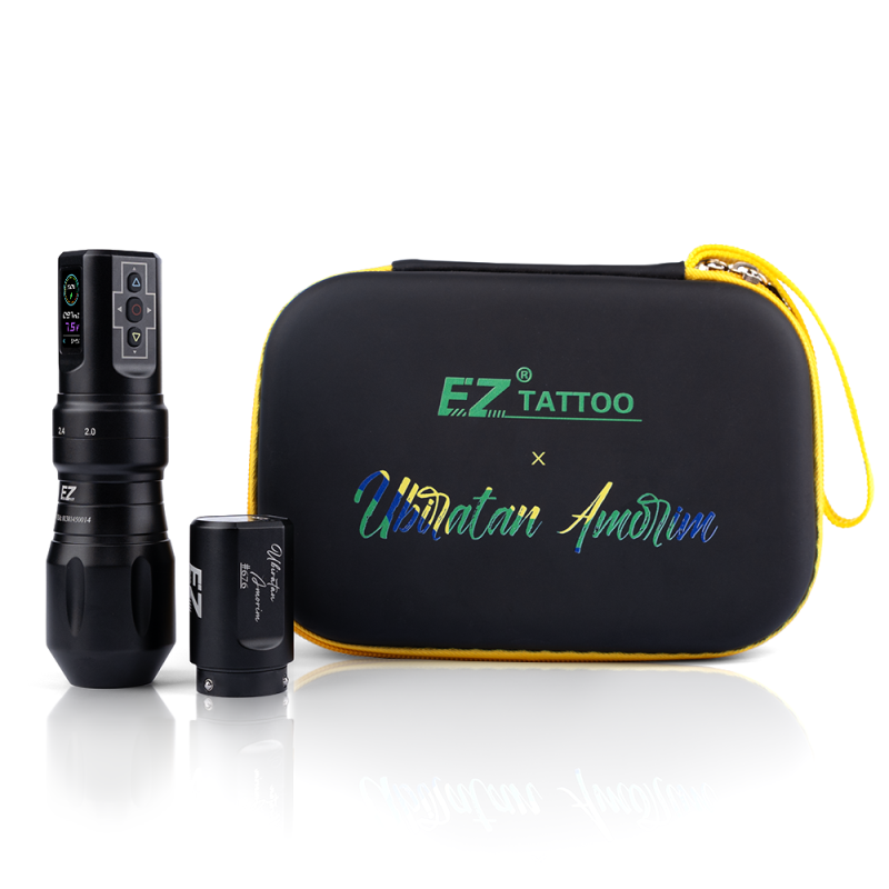 EZ P3 Pro & Ubiratan Amorim Wireless Tattoo Pen Machine - Special Limited Edition - EZ TATTOO SUPPLY