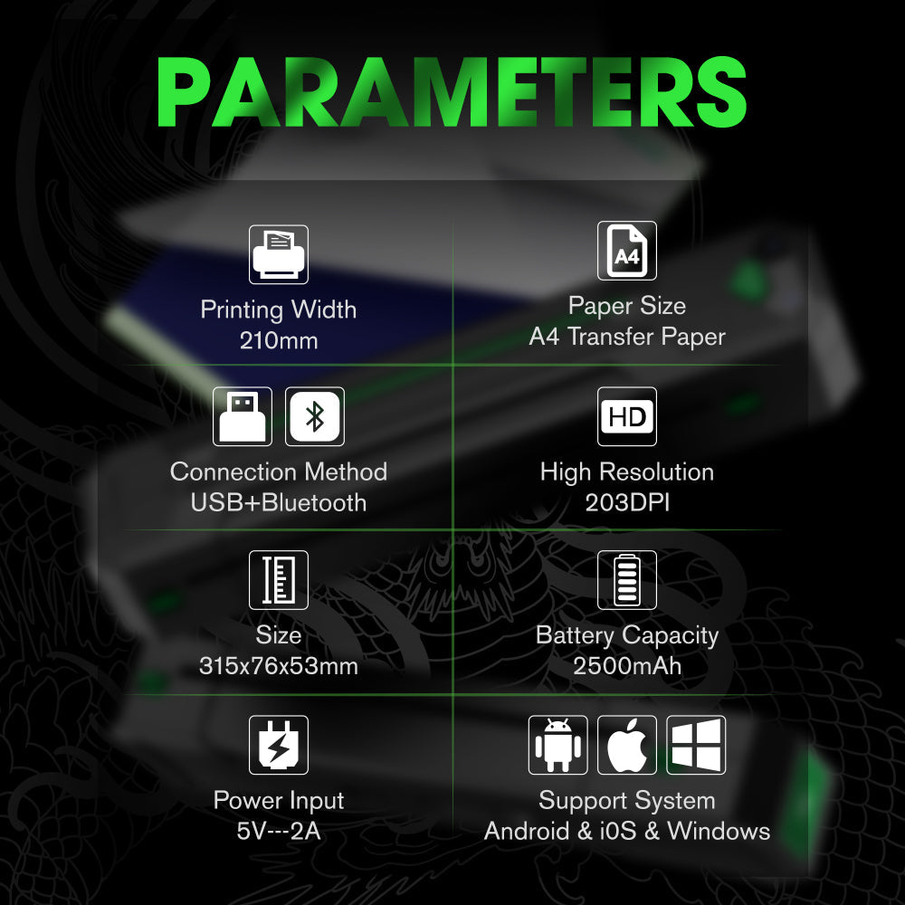 EZ Tattoo Transfer Pro Kit - EZ TATTOO SUPPLY