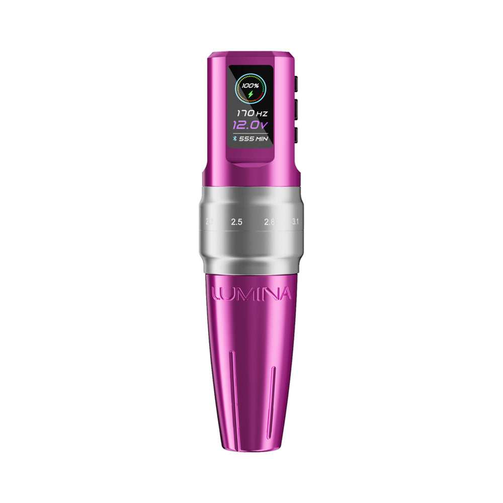 EZ P3 Pro Lumina Wireless Battery Adjustable Stroke Tattoo Machine - EZ TATTOO SUPPLY