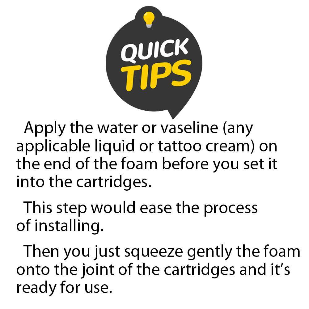 EZ Tact Memory Foam Cartridge Cover - EZ TATTOO SUPPLY