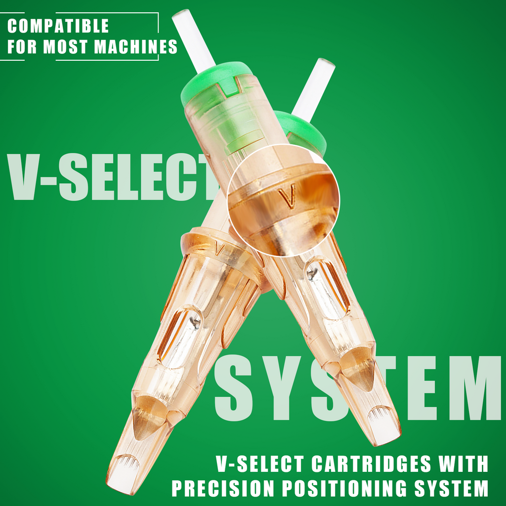 EZ tattoo V-Select cartridge needles Magnum - EZ TATTOO SUPPLY
