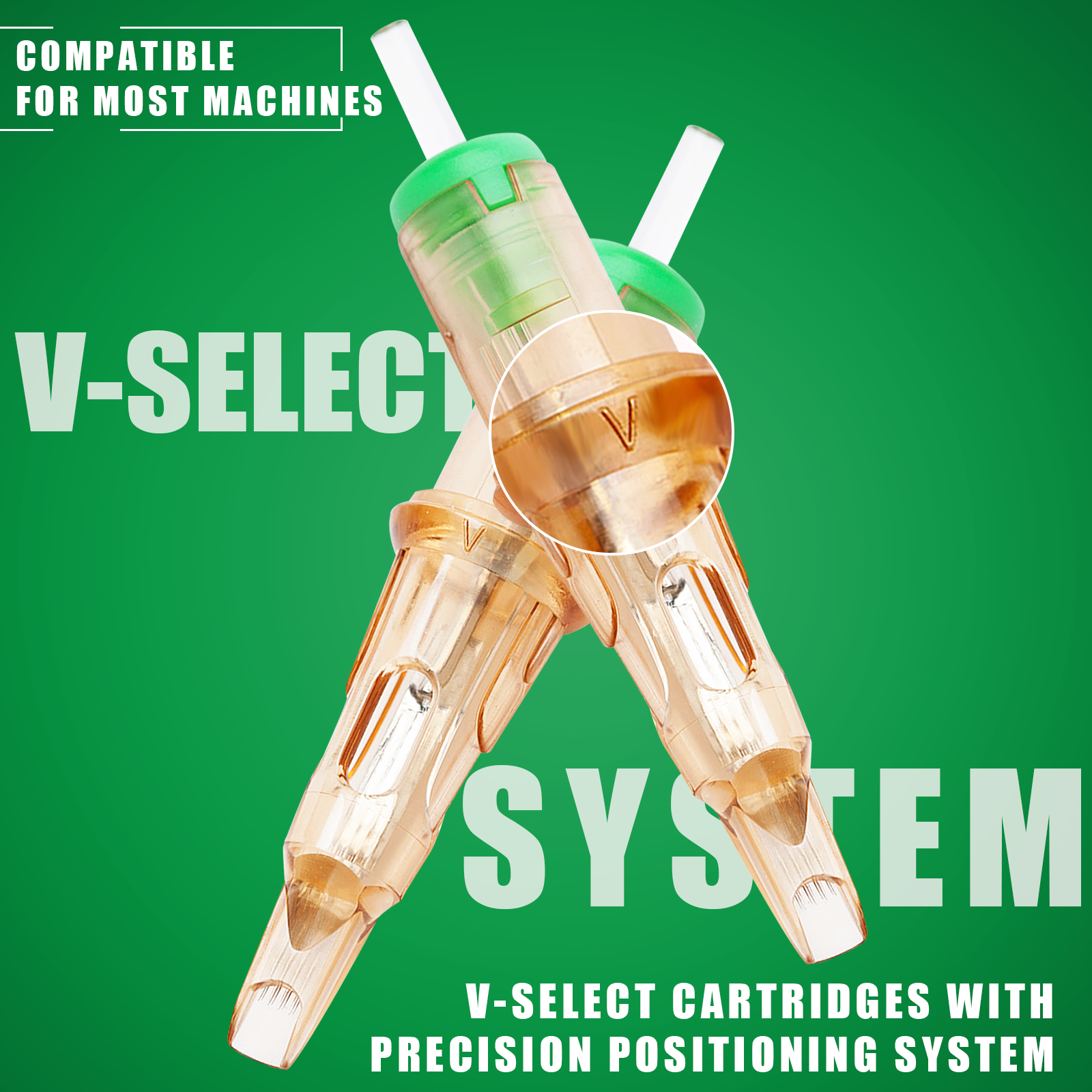 EZ tattoo V-Select cartridge needles Magnum - EZ TATTOO SUPPLY