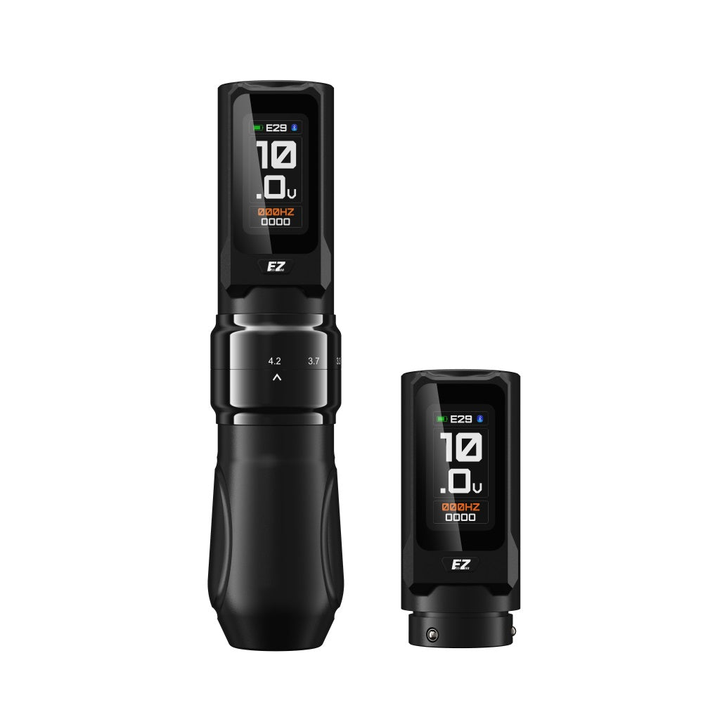 EZ P3 Pro Touch Adjustable Stroke Touchscreen Wireless Tattoo Machine - EZ TATTOO SUPPLY