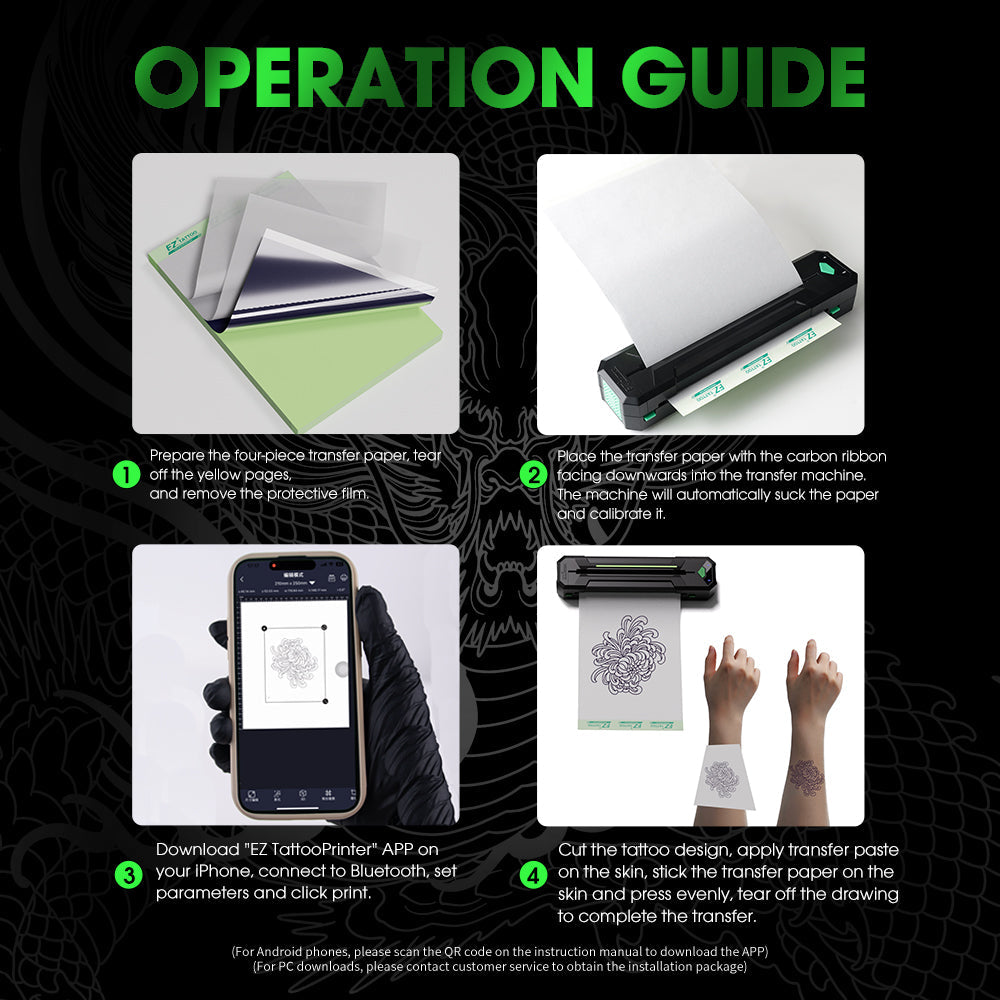 EZ Tattoo Transfer Pro Kit - EZ TATTOO SUPPLY