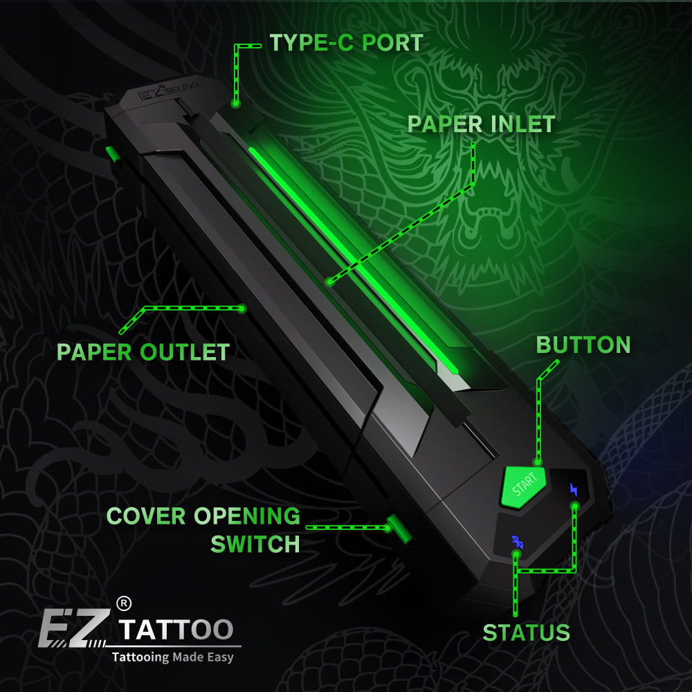 EZ Tattoo Transfer Pro Kit - EZ TATTOO SUPPLY