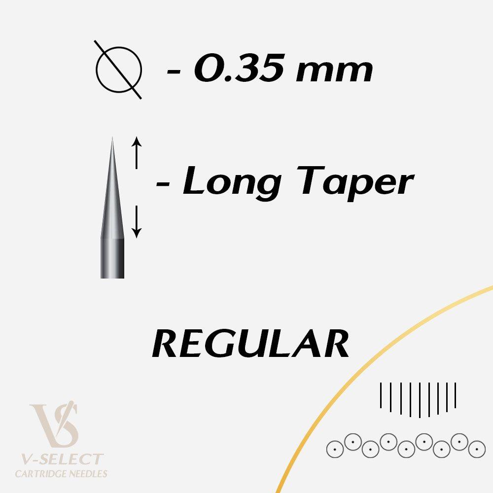 V-Select Cartridges Curved Magnum - EZ TATTOO SUPPLY