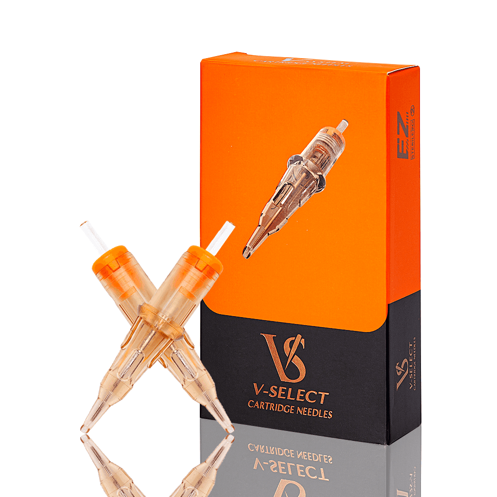 EZ tattoo V-Select cartridge needles Round Shader - EZ TATTOO SUPPLY